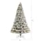9ft. Pre-Lit Flocked Vermont Mixed Pine Artificial Christmas Tree, Clear LED Lights